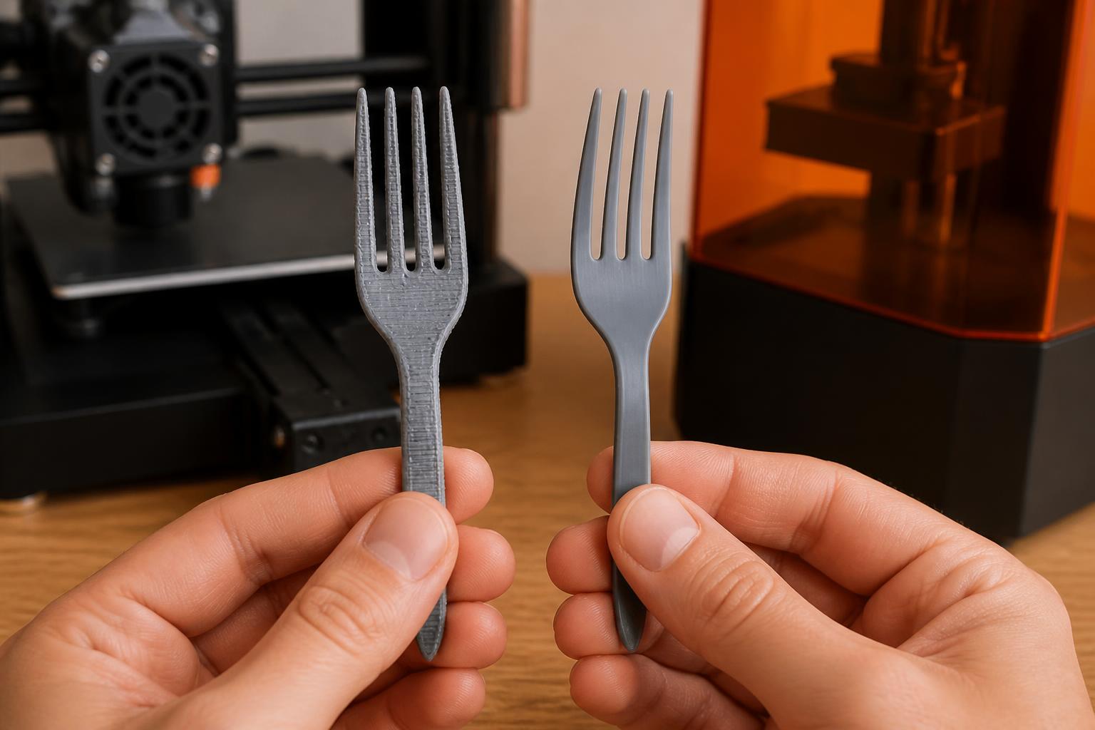 Illustration for: FDM vs. Resin: The First Fork